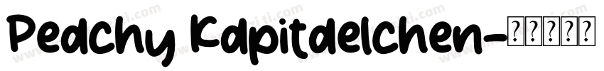 Peachy Kapitaelchen字体转换